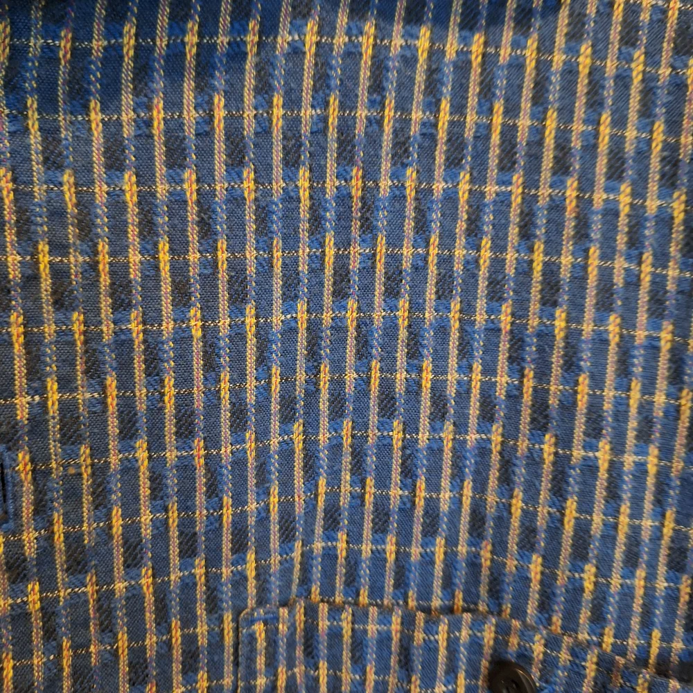 Levi's‎ Vintage 90s Sutter Creek Blue Checkered Men's Shirt